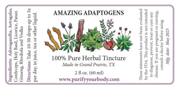 Amazing Adaptogens Herbal Tincture
