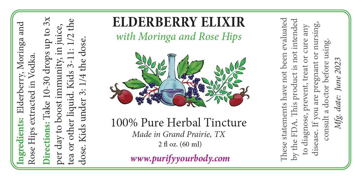 Elderberry Elixir Immune Formula