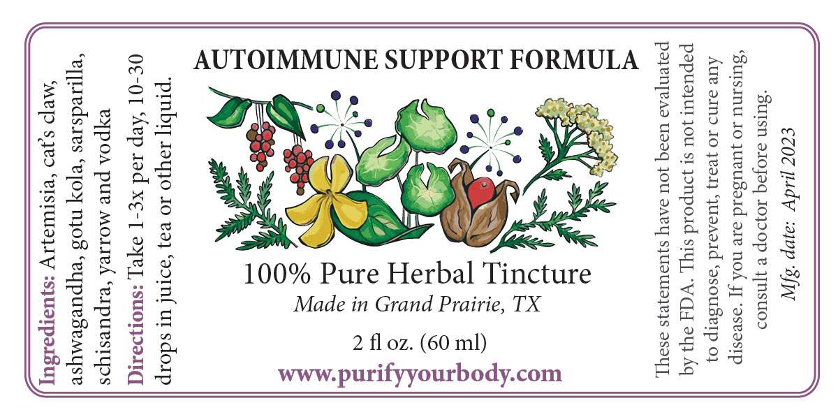 Autoimmune Herbal Tincture