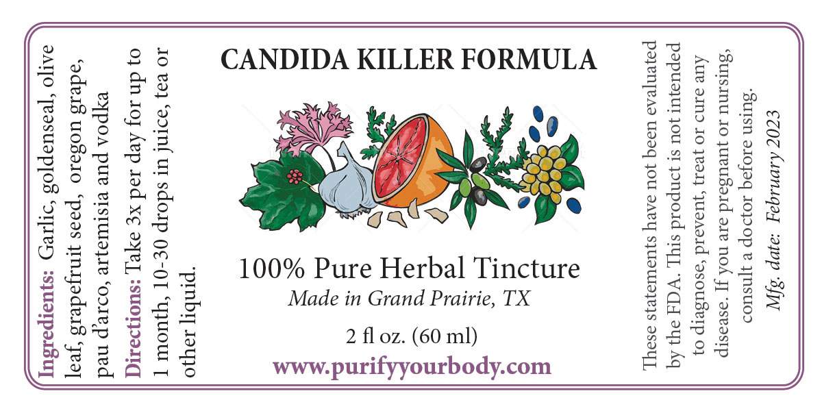 Candida Killer Herbal Formula