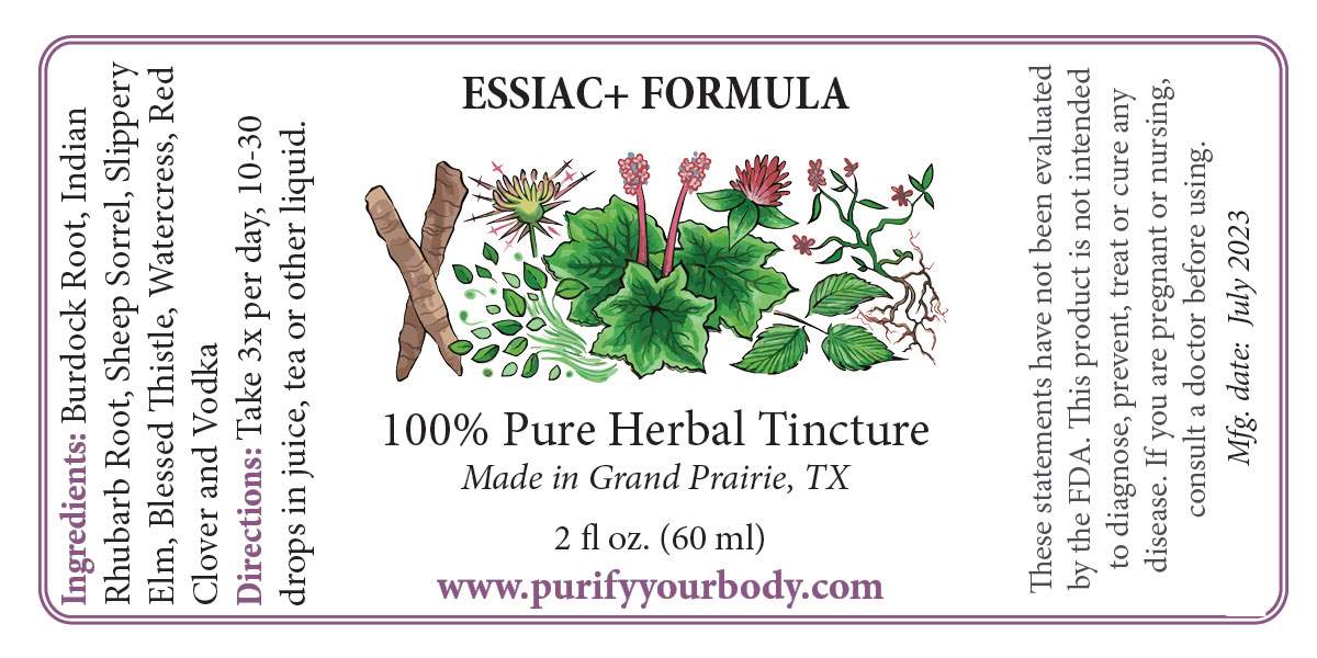 Essiac+ Plus Herbal Tincture