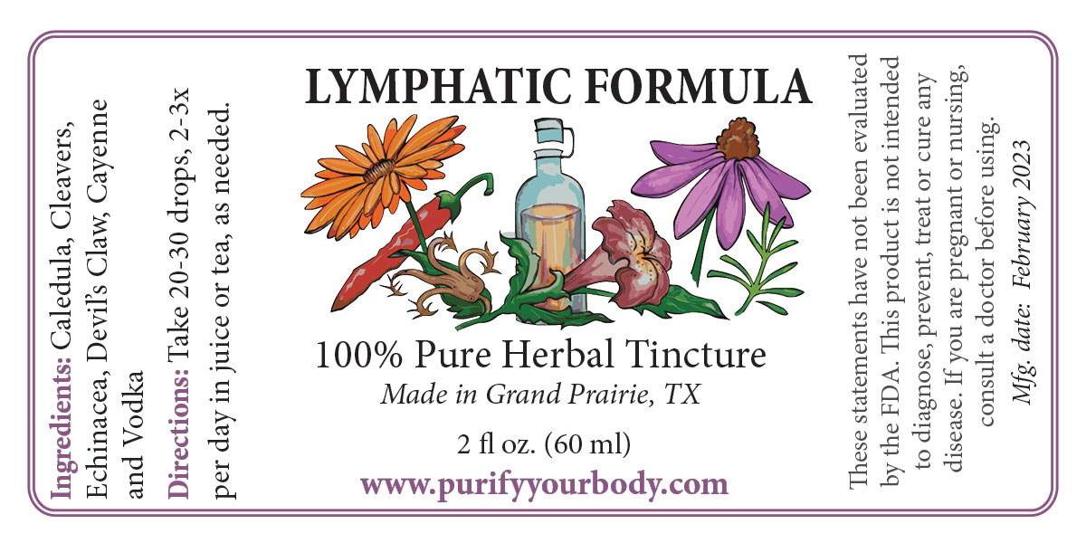 Lymphatic Herbal Tincture
