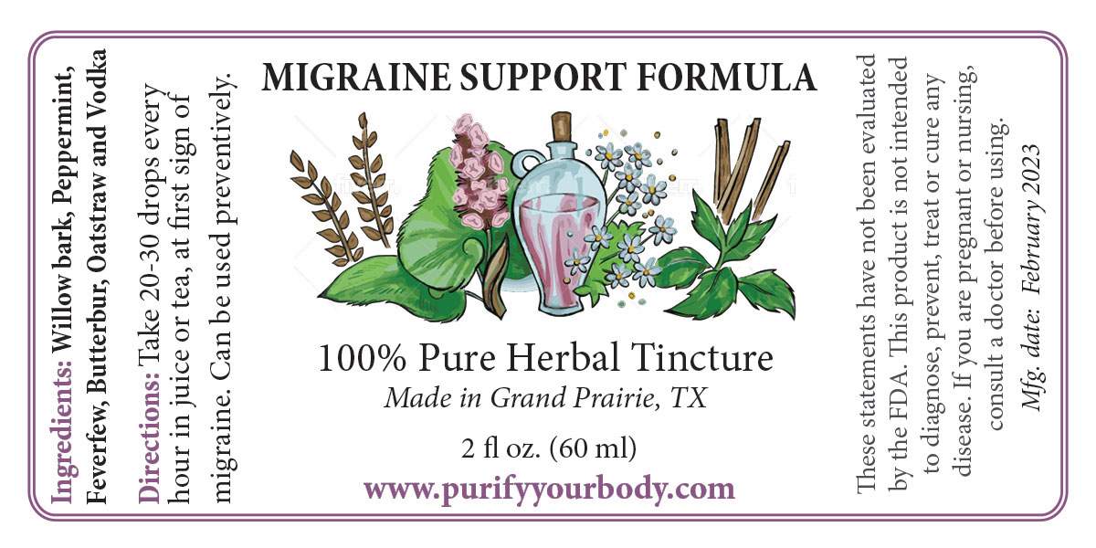 Migraine Relief Herbal Formula